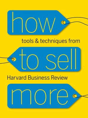 cover image of How to Sell More